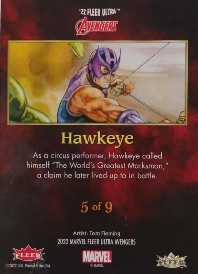 Hawkeye card thumbnail