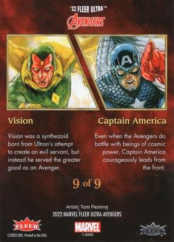 Captain America back card image