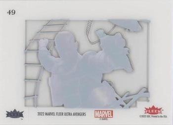 Nick Fury back card image