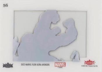 Red Hulk back card image