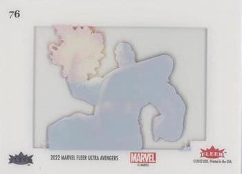 Thanos back card image