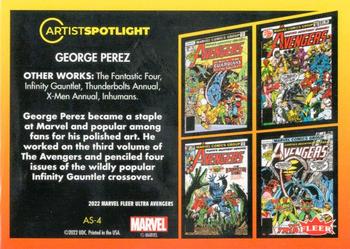 George Perez - The Avengers (1963) #167 back card image