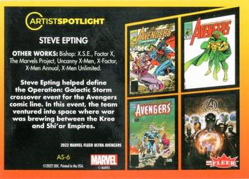 Steve Epting - The Avengers (1963) #344 back card image