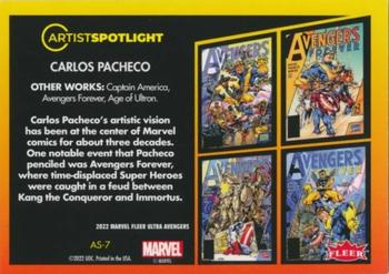 Carlos Pacheco - Avengers Forever (1998) #12 back card image