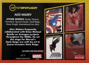 Alex Maleev - Avengers (2016) #1 (Cap 75th Variant) back card image