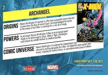 Archangel back artwork