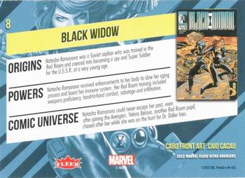 Black Widow back artwork