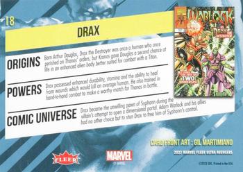Drax back artwork