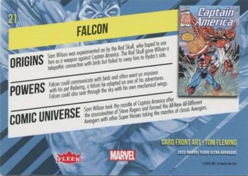 Falcon back artwork