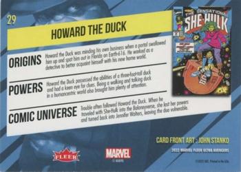 Howard The Duck back artwork