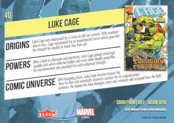 Luke Cage back card image