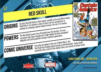 Red Skull back card image