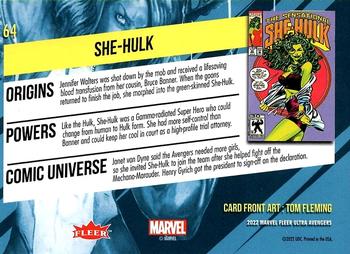She-Hulk back card image
