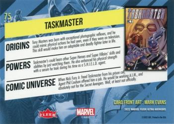 Taskmaster back card image