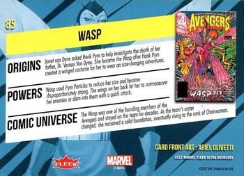 Wasp back card image