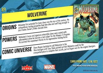 Wolverine back card image