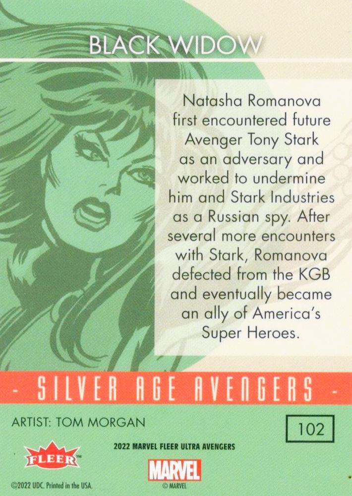 Black Widow back card image