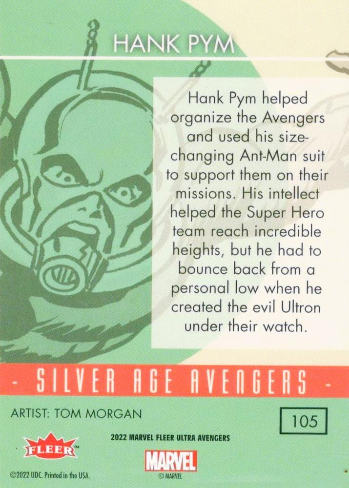 Hank Pym back card image