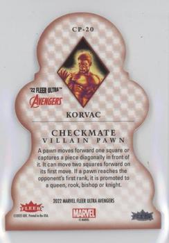 Korvac back card image