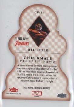 Red Hulk back card image