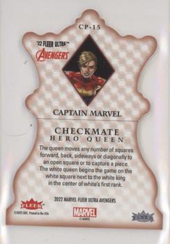 Captain Marvel back card image