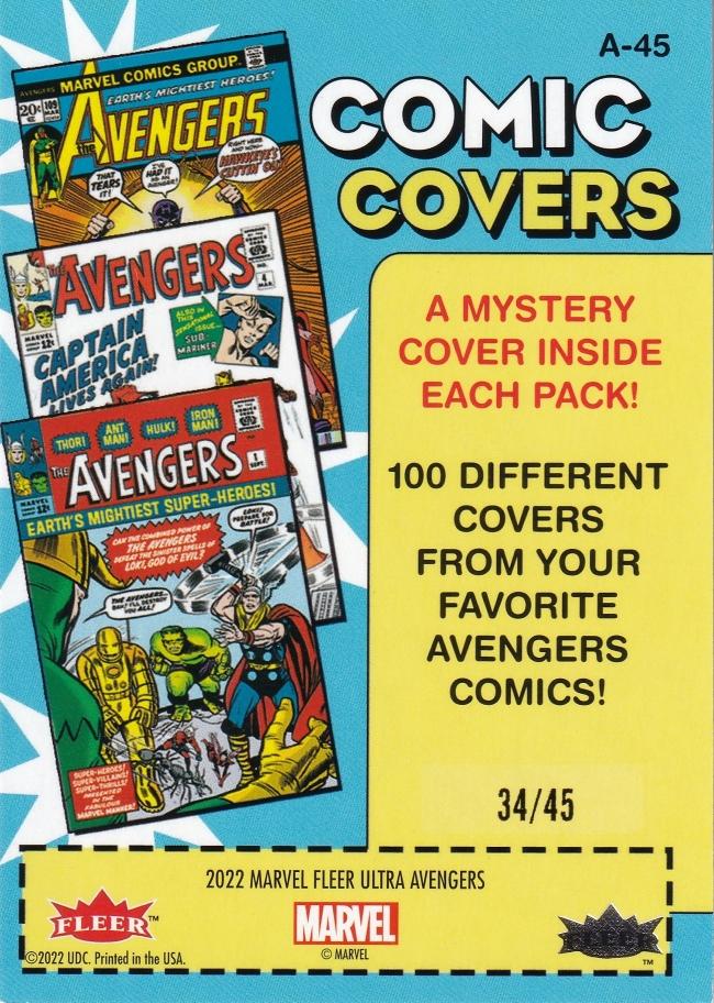Avengers (1963) #45 back card image