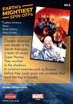 Secret Avengers back card image