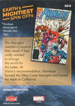 West Coast Avengers back card image