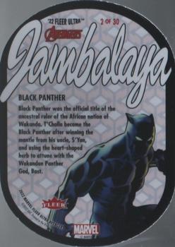 Black Panther back card image