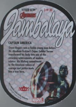 Captain America back card image