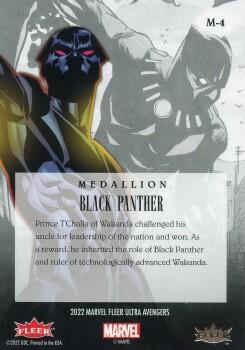 Black Panther back card image