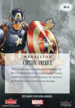 Captain America back card image