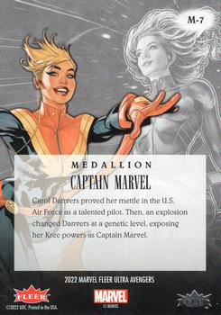 Captain Marvel back card image