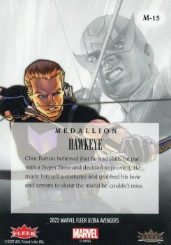 Hawkeye back card image