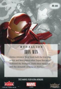 Iron Man back card image