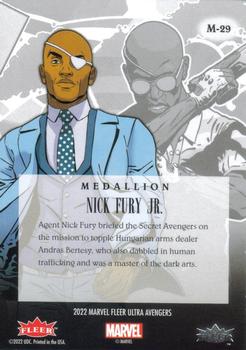 Nick Fury back card image