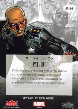 Patriot back card image