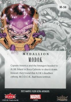 M.O.D.O.K. back card image