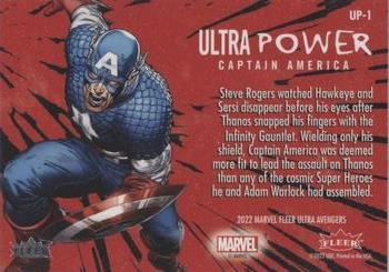 Captain America back card image