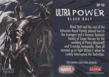 Black Bolt back card image