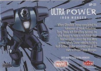 Iron Monger back card image