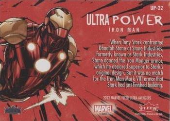 Iron Man back card image