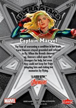 Captain Marvel back card image