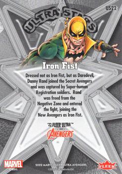 Iron Fist back card image