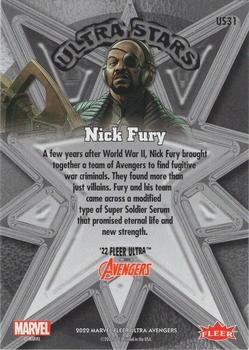 Nick Fury back card image