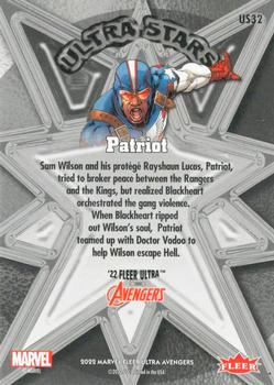 Patriot back card image