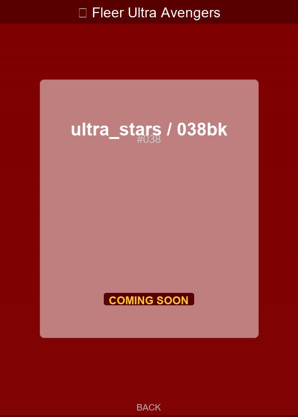 Spectrum back card image