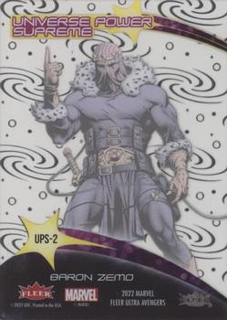 Baron Zemo back card image