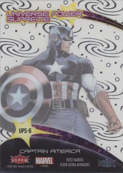 Captain America back card image