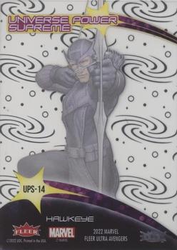 Hawkeye back card image